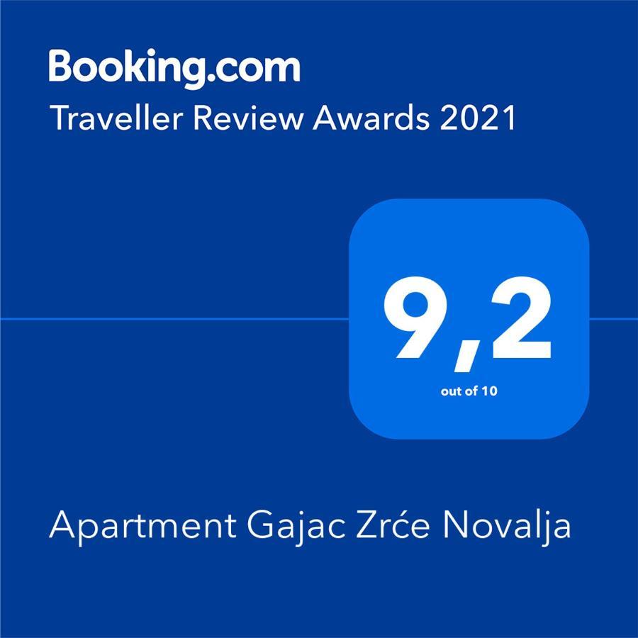 Apartment Gajac Zrce Novaglia Esterno foto